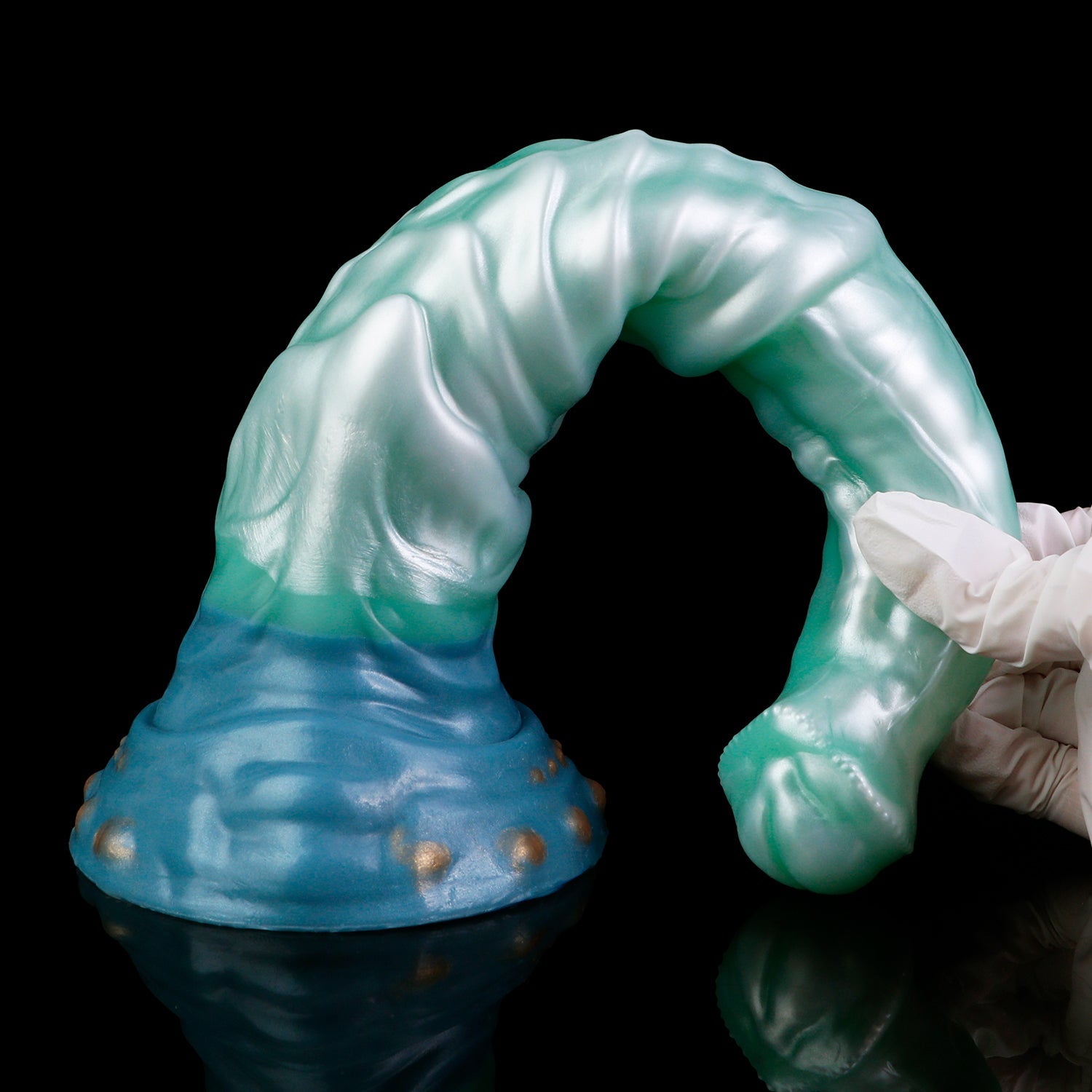 Fantasy Silicone Inflatable Horse Dildo -Expands Inside You for Deep G-Spot Stimulation