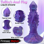 Void 10 Inch Silicone Alien Dildo with Spiked Design - Tarisss Sex Toy Store