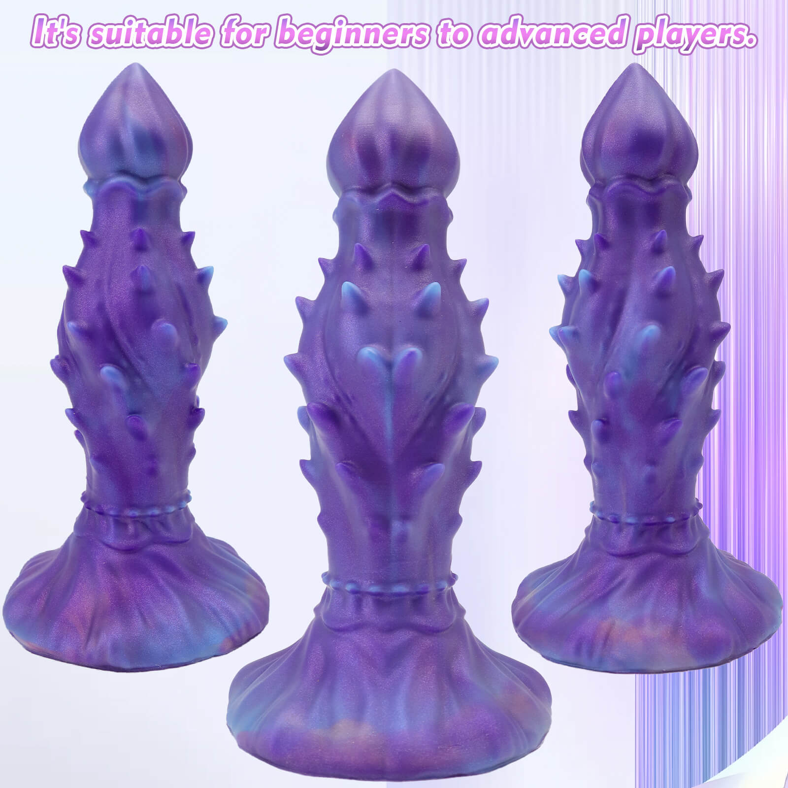 Void 10 Inch Silicone Alien Dildo with Spiked Design - Tarisss Sex Toy Store