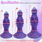 Void 10 Inch Silicone Alien Dildo with Spiked Design - Tarisss Sex Toy Store
