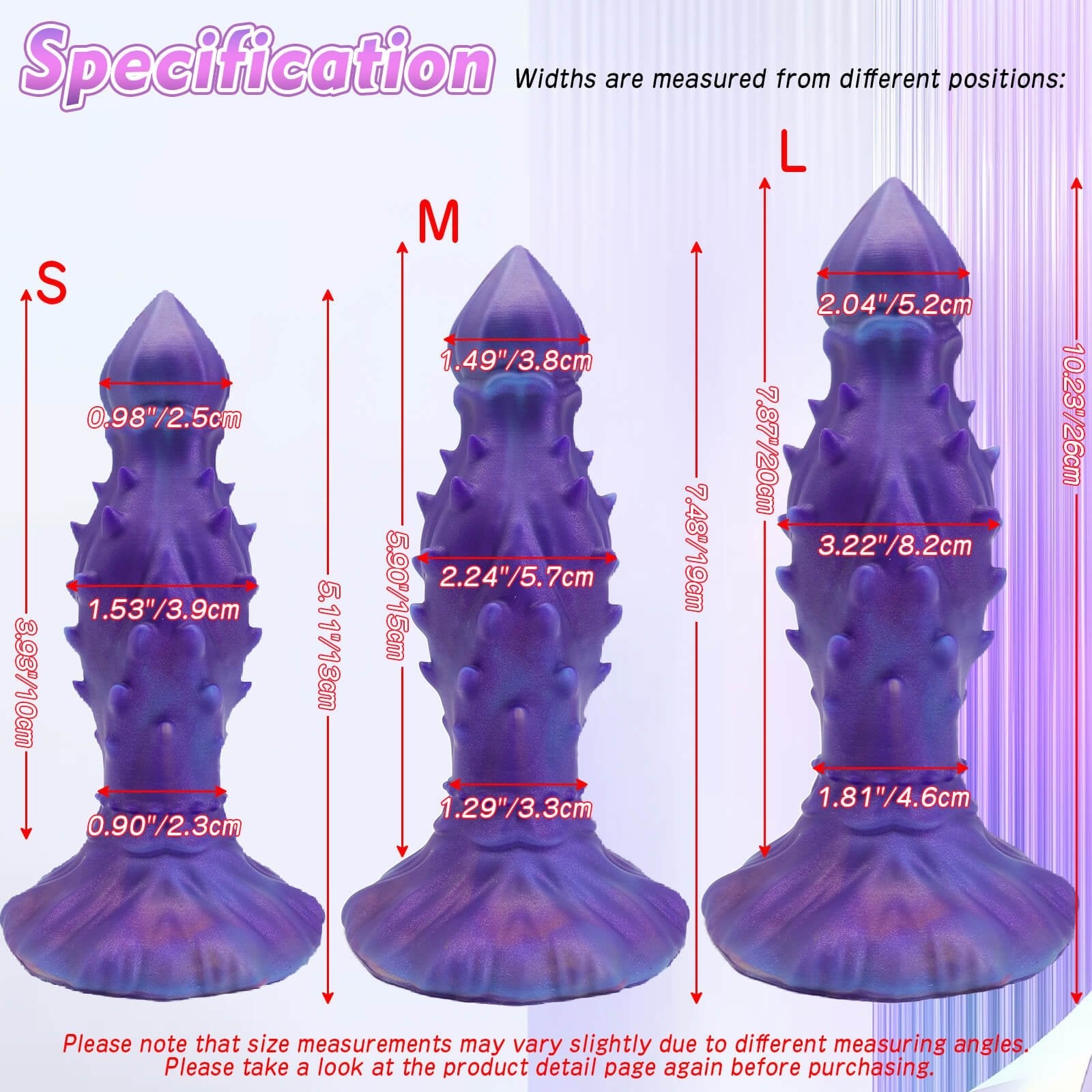 Void 10 Inch Silicone Alien Dildo with Spiked Design - Tarisss Sex Toy Store