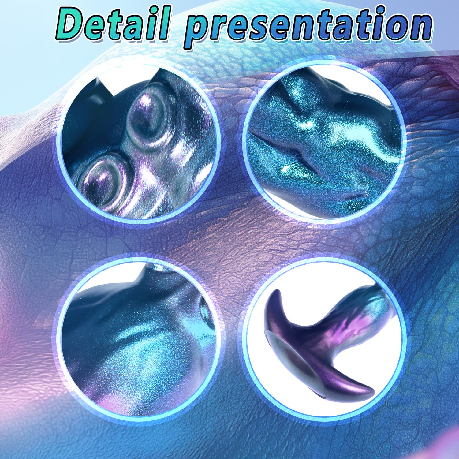 VoidWhip - Tentacle Dildo - Long Butt Plug - 3 Sizes