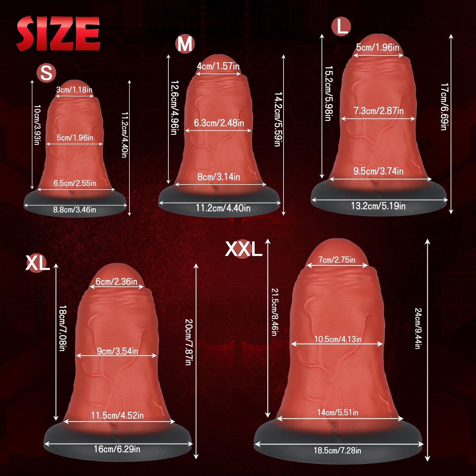 Volcanic Anal Plug With Strong Suction - Tarisss Sex Toy Store