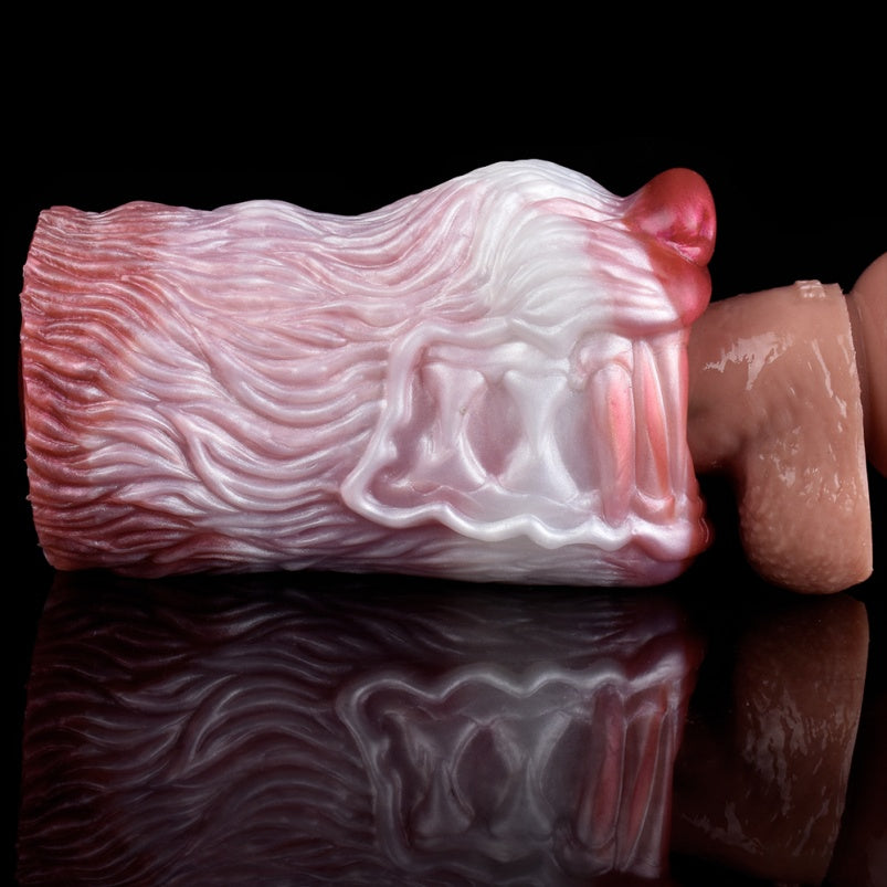 Canine Silicone Fantasy Pocket Pussy – Tame the Beast, Unleash Your Conquering Urge