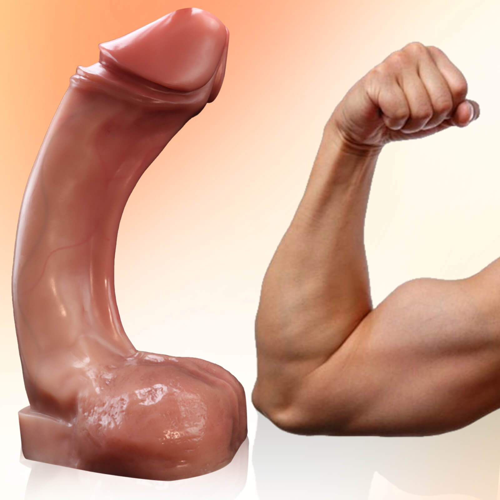 War God 19 Inch Extra Large Realistic Dildo - Tarisss Sex Toy Store
