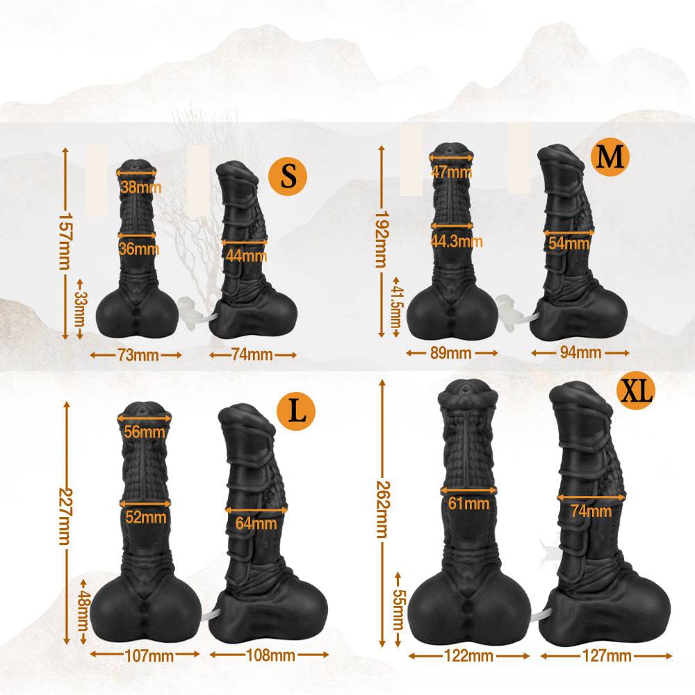 Warhorse 10 Inch Fantasy Squirting Horse Dildo - Tarisss Sex Toy Store