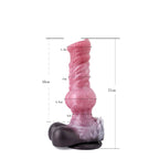 Warwick 13 Inch Silicone Wolf Dildo with Realistic Knot - Tarisss Sex Toy Store