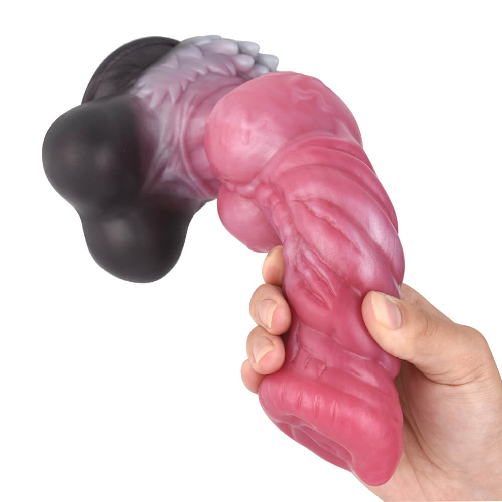 Warwick 13 Inch Silicone Wolf Dildo with Realistic Knot - Tarisss Sex Toy Store