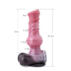 Warwick 13 Inch Silicone Wolf Dildo with Realistic Knot - Tarisss Sex Toy Store