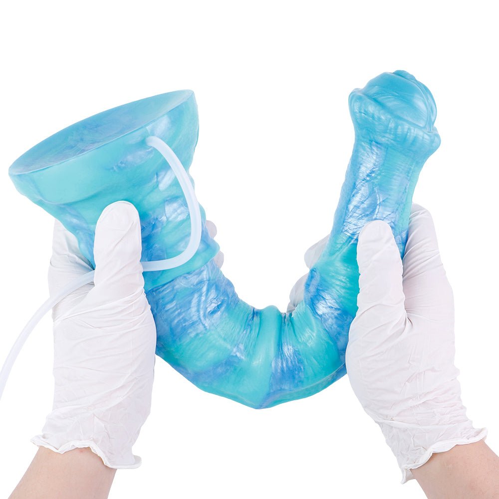 Water Squirting Dildo 2-in-1 Liquid Spraying Fantasy Sex Toy - Tarisss Sex Toy Store
