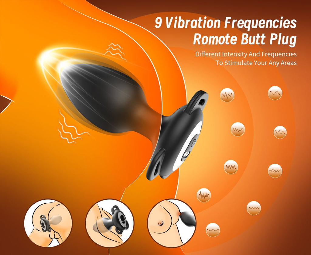 Wearable Prostate Massager Plug – App - Controlled Vibrating Anal Plug with Adjustable Harness - Tarisss Sex Toy Store