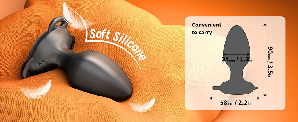 Wearable Prostate Massager Plug – App - Controlled Vibrating Anal Plug with Adjustable Harness - Tarisss Sex Toy Store