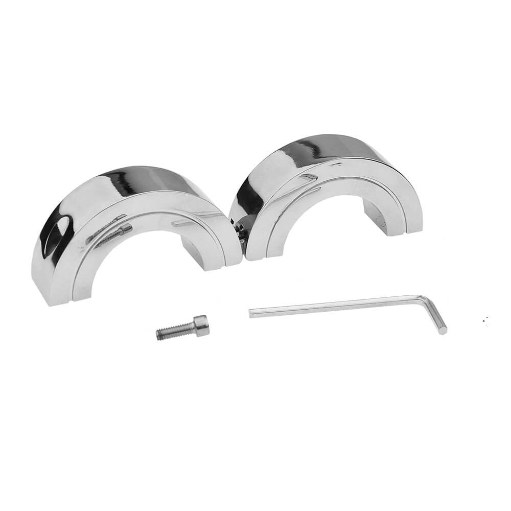 Weighted Metal Cock Ring with Double Ring Design - Tarisss Sex Toy Store
