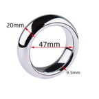 Weighted Metal Thick Cock Ring - Tarisss Sex Toy Store