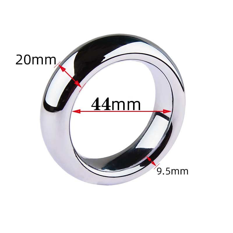 Weighted Metal Thick Cock Ring - Tarisss Sex Toy Store