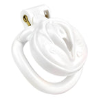 White Resin Male Sissy Chastity Cage - Tarisss Sex Toy Store