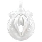 White Resin Male Sissy Chastity Cage - Tarisss Sex Toy Store