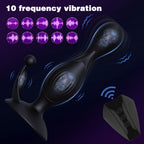 Wireless Remote Electro - Shock Vibrating Butt Plug - Silicone Prostate Massager - Tarisss Sex Toy Store