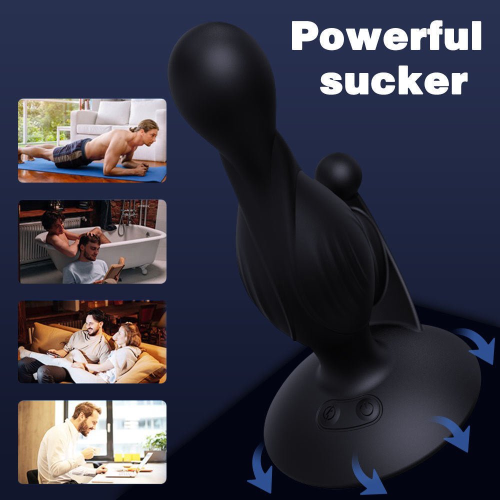 Wireless Remote Electro - Shock Vibrating Butt Plug - Silicone Prostate Massager - Tarisss Sex Toy Store