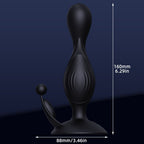 Wireless Remote Electro - Shock Vibrating Butt Plug - Silicone Prostate Massager - Tarisss Sex Toy Store