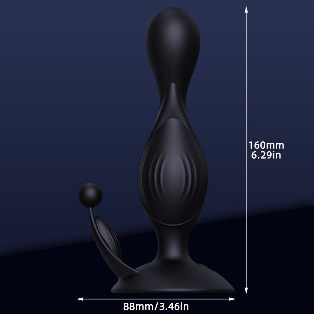 Wireless Remote Electro - Shock Vibrating Butt Plug - Silicone Prostate Massager - Tarisss Sex Toy Store