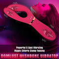 Wishbone Rabbit G Spot Vibrator- Clitoral Clamping Sex Toys for Women - Domlust