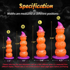 Witch Halloween 9 Inch Fantasy Pumpkin Anal Dildo - Tarisss Sex Toy Store