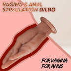 With Suction Cup and Medium Hardness Silicone Hand Plug - Tarisss Sex Toy Store