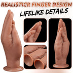 With Suction Cup and Medium Hardness Silicone Hand Plug - Tarisss Sex Toy Store