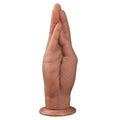 With Suction Cup and Medium Hardness Silicone Hand Plug - Tarisss Sex Toy Store