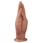 With Suction Cup and Medium Hardness Silicone Hand Plug - Tarisss Sex Toy Store