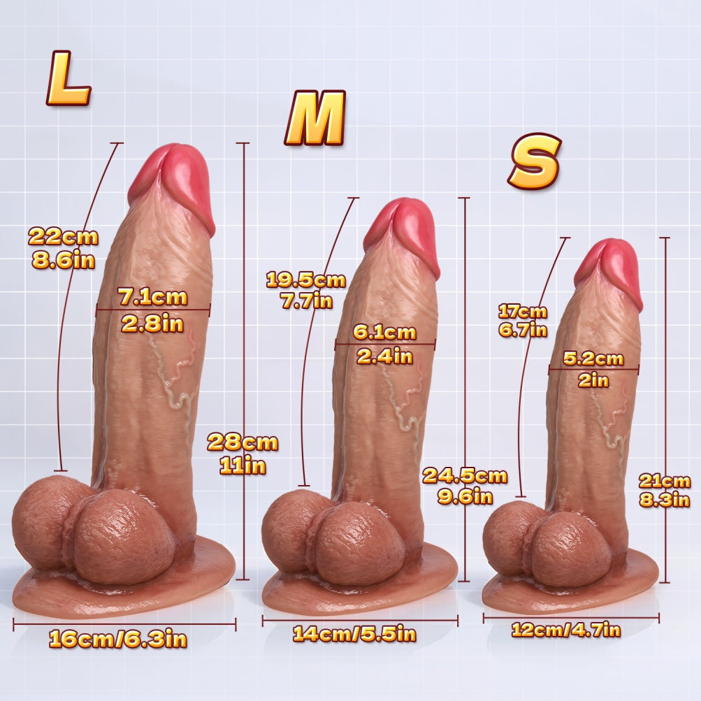 Domlust Giant Fist Dildo – Platinum Silicone Vaginal Stretching & Expansion Toy
