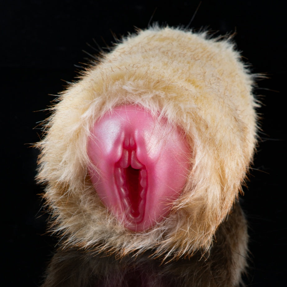 Fennec Fox Furry Pocket Pussy – Platinum Silicone Male Masturbator