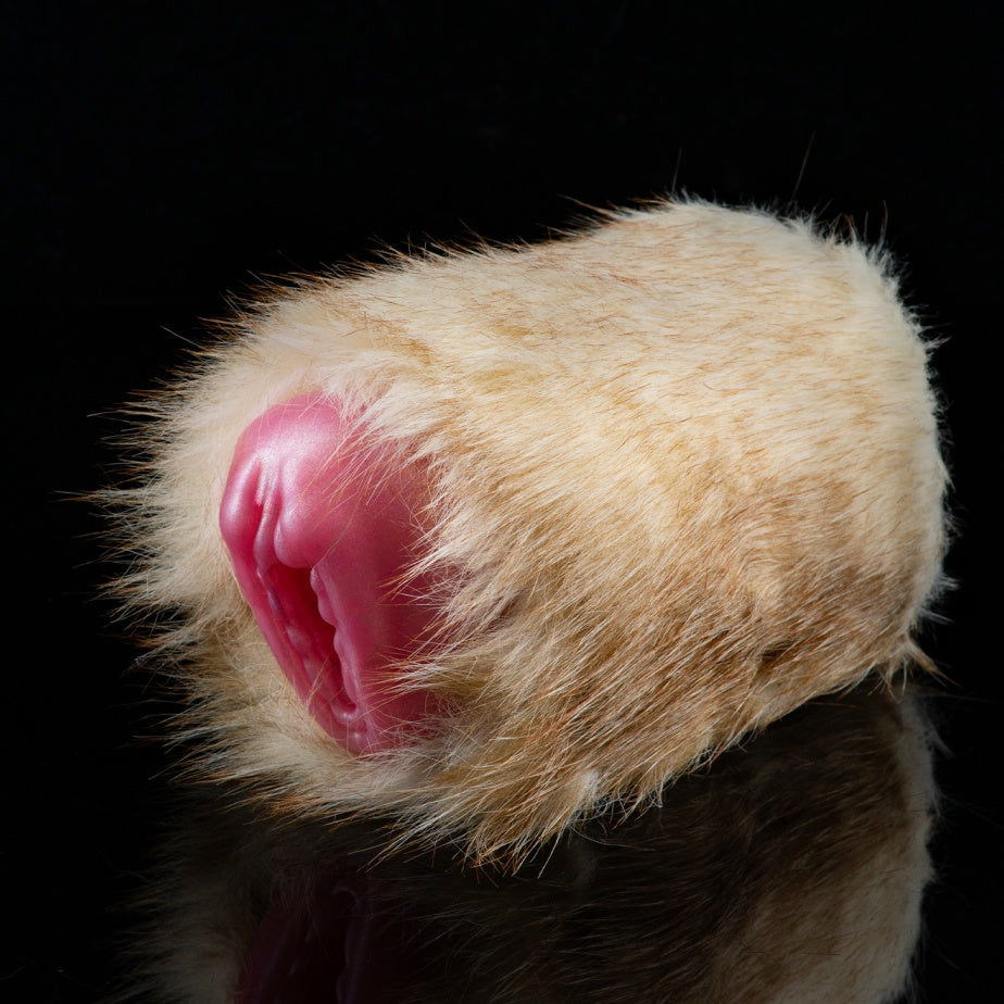 Fennec Fox Furry Pocket Pussy – Platinum Silicone Male Masturbator