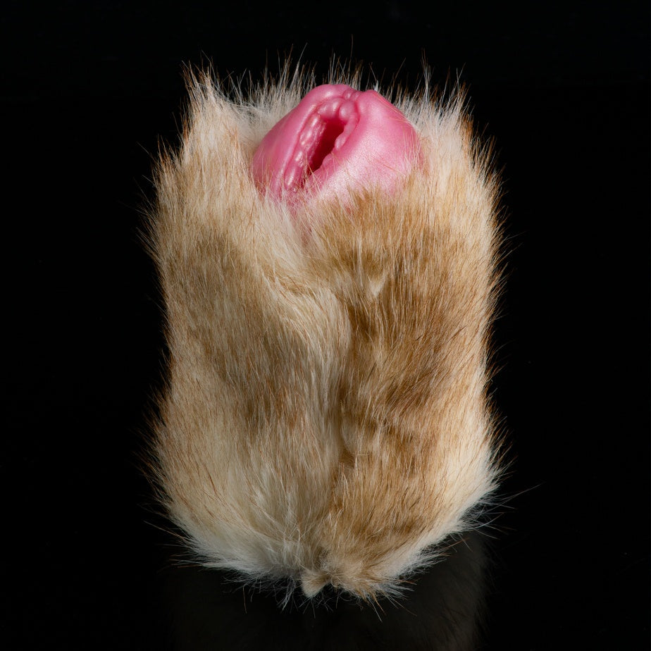 Fennec Fox Furry Pocket Pussy – Platinum Silicone Male Masturbator