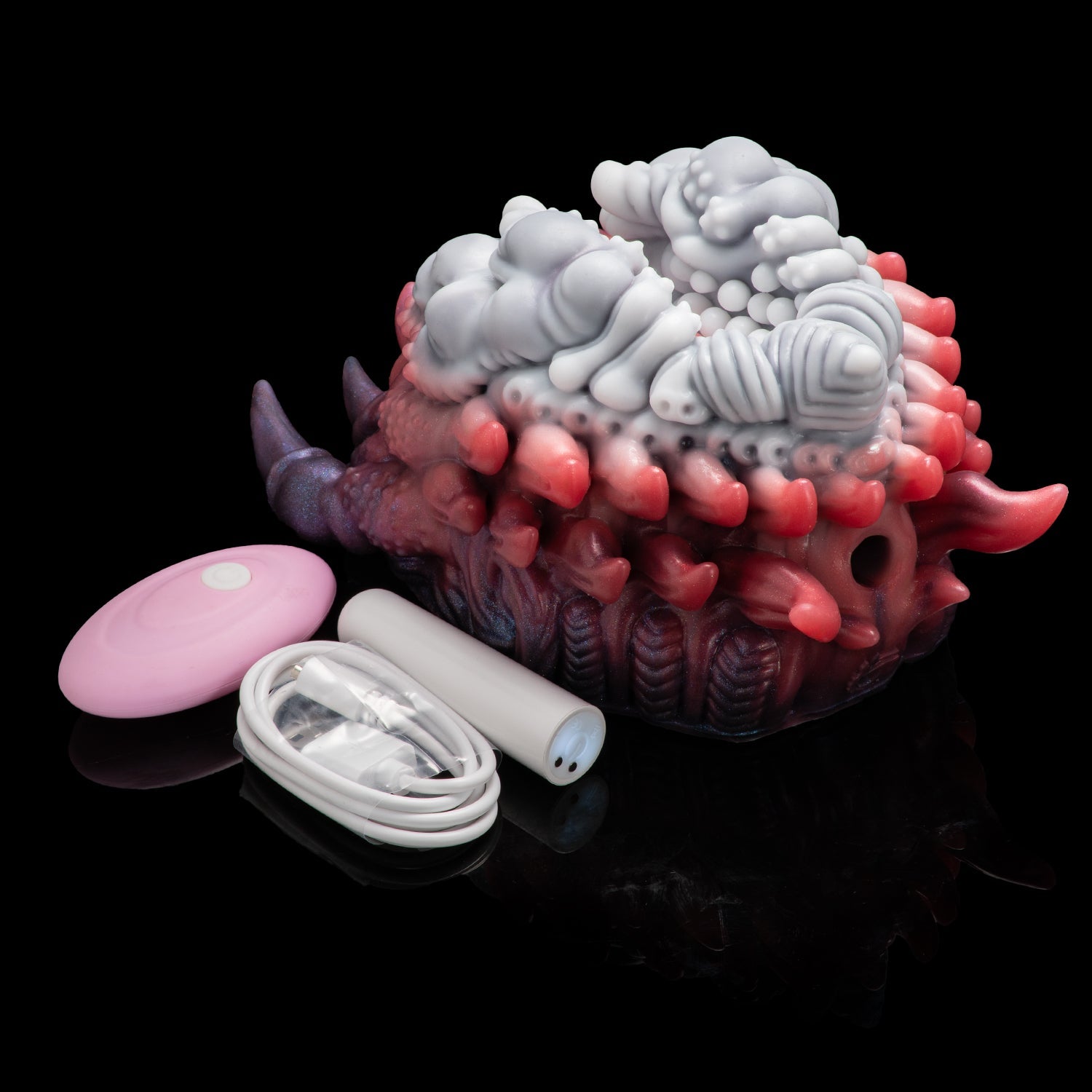 Alien Fantasy Vibrating Grinder Sex Toy | Open-Channel Pussy Grinder for Penis Desensitization