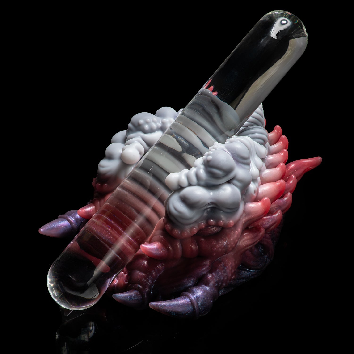 Alien Fantasy Vibrating Grinder Sex Toy | Open-Channel Pussy Grinder for Penis Desensitization