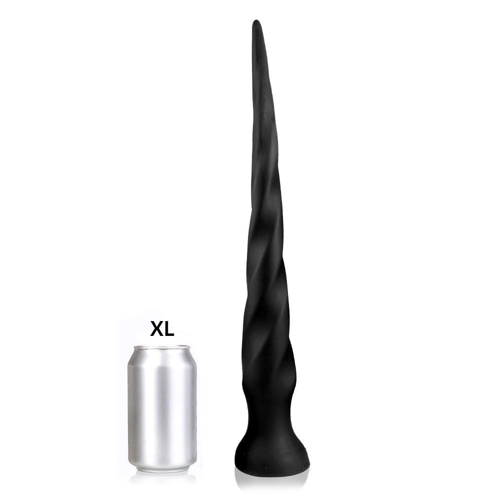 Worm - Long Butt Plug - Spiral Butt Plug - Deep Anal Toy
