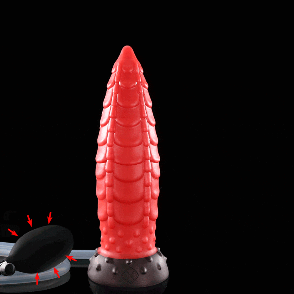 xomiy-spiredrake-inflatable-anal-plug-silicone-huge-butt-plug