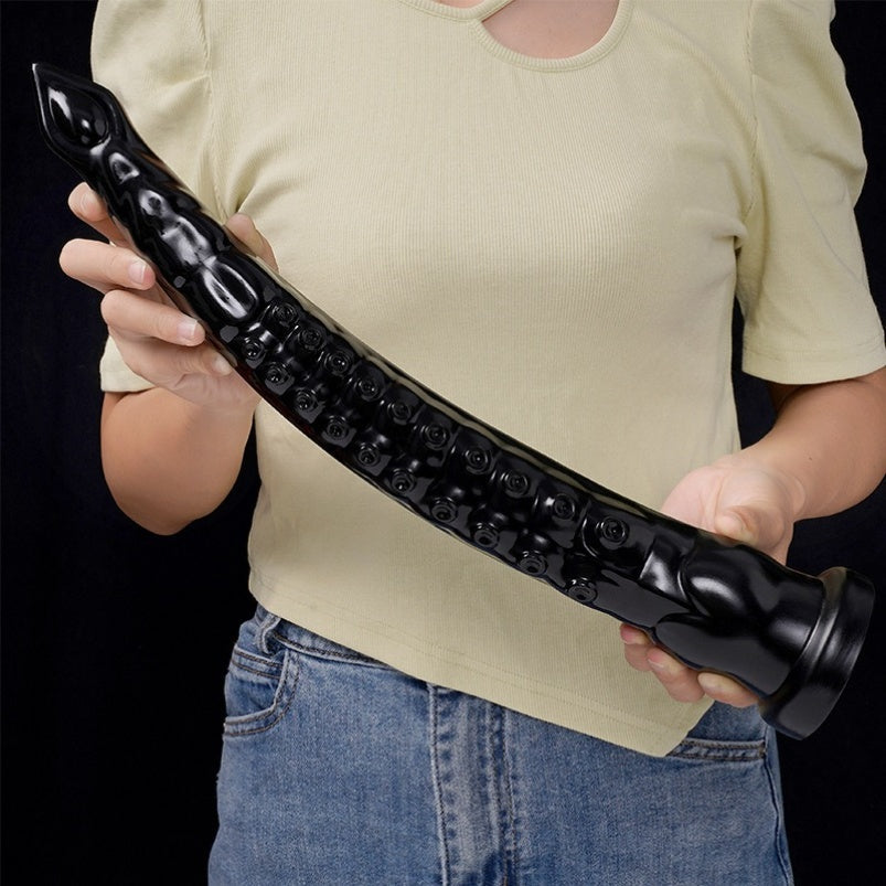 Octopus Tentacle Dildo – Extra Long Platinum Silicone Unisex Anal & Vaginal Fantasy Toy | Domlust