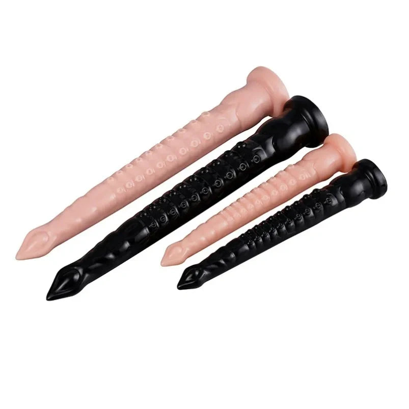Octopus Tentacle Dildo – Extra Long Platinum Silicone Unisex Anal & Vaginal Fantasy Toy | Domlust