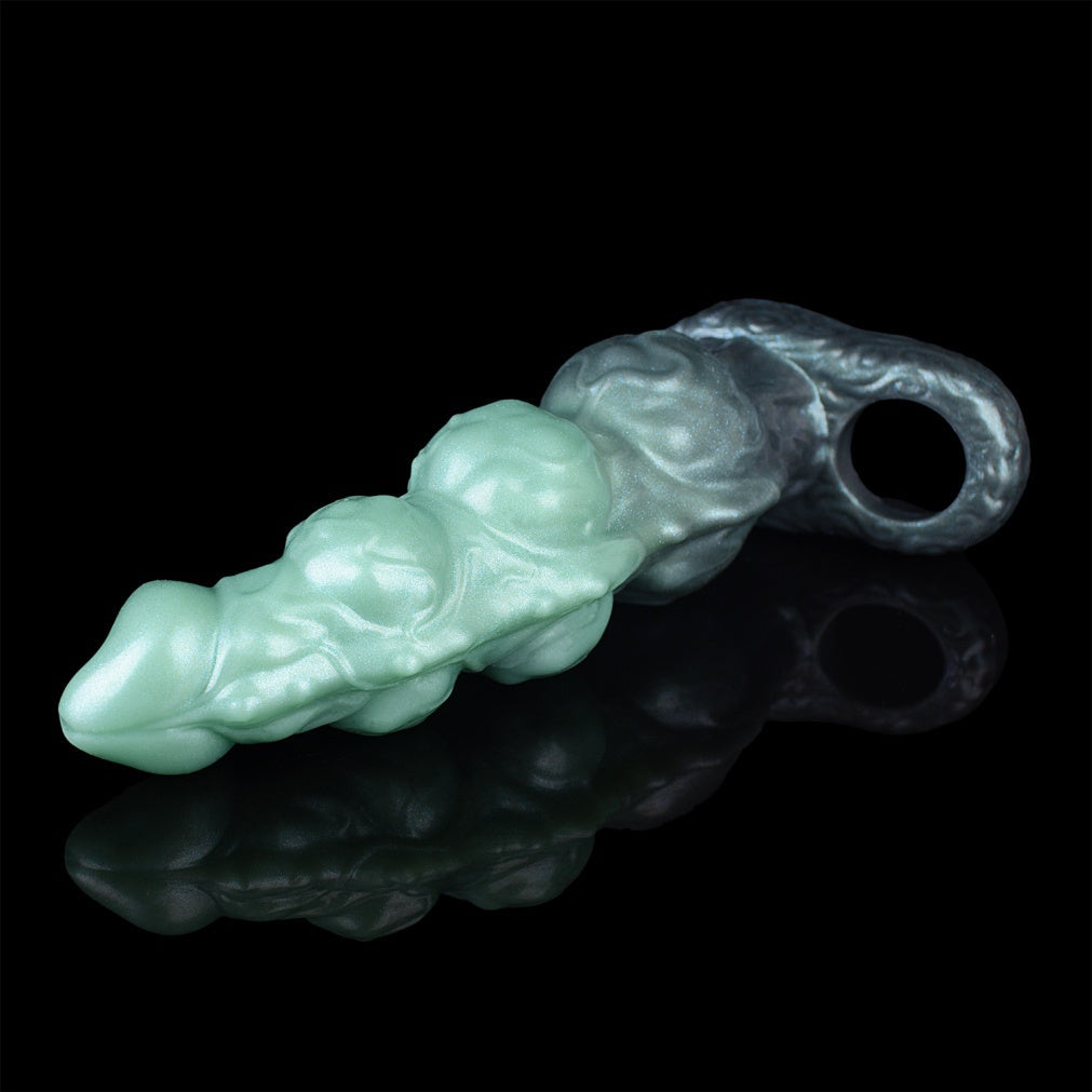 Fantasy Beaded Knot Penis Sleeve & Cock Extender-Maximize Girth with Internal Massage Texture