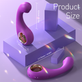 Insertable Dildo Fantasy G-Spot Vibrator – Medical-Grade Liquid Silicone Female Stimulator