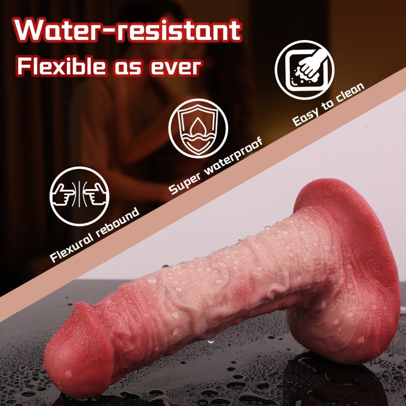 Squirting Strap-On Dildo with Suction Cup — Realistic Silicone Ejaculating Sex Toy for Anal & Vaginal Play