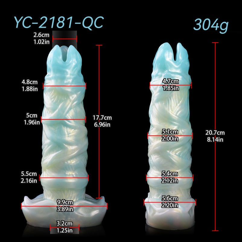 Domlust Ovipositor Dildo – Inflatable Egg-Laying Fantasy Toy | Dragon Alien Monster Silicone