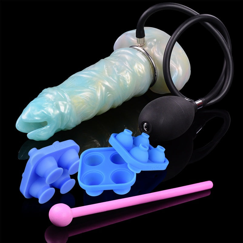 Domlust Ovipositor Dildo – Inflatable Egg-Laying Fantasy Toy | Dragon Alien Monster Silicone