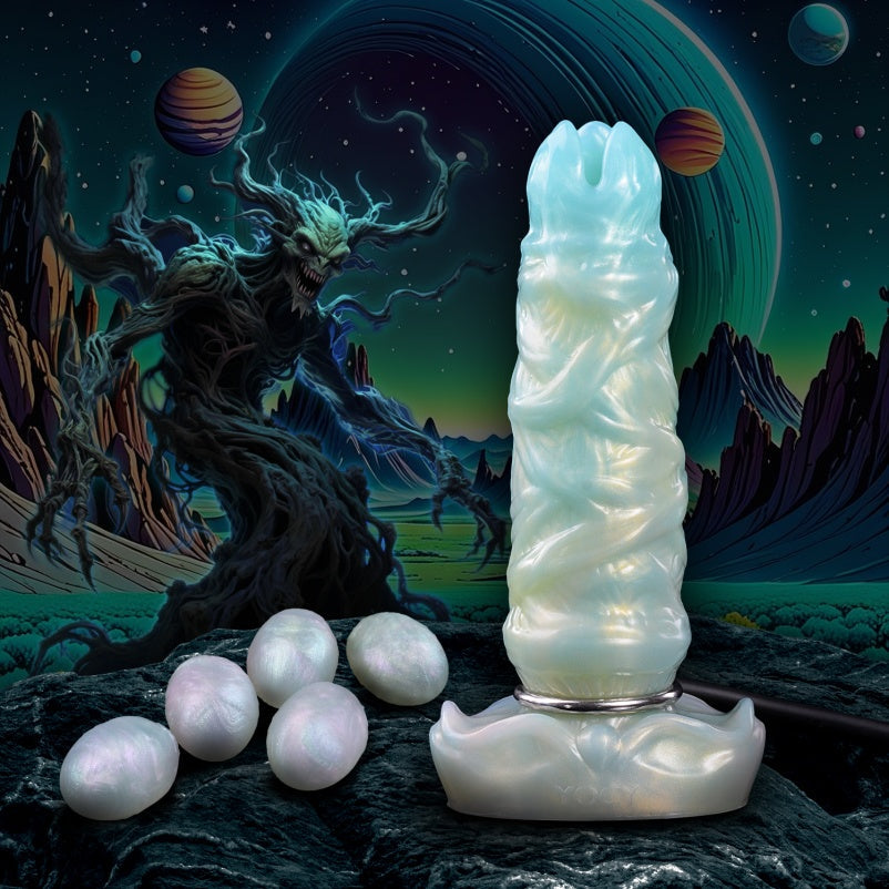 Domlust Ovipositor Dildo – Inflatable Egg-Laying Fantasy Toy | Dragon Alien Monster Silicone