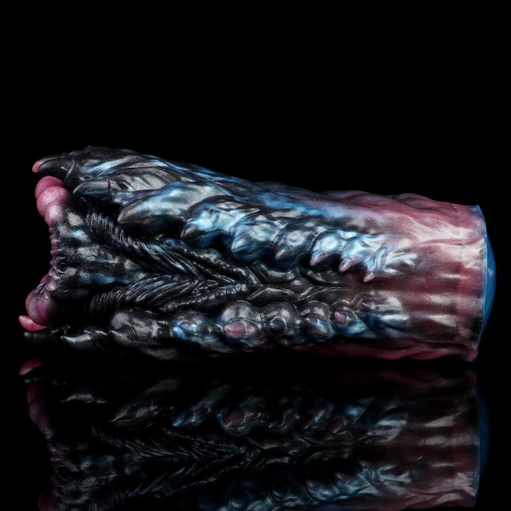 Fantasy Alien Pocket Pussy – Textured Demon Claw Male Masturbator Silicone Mini Sex Doll