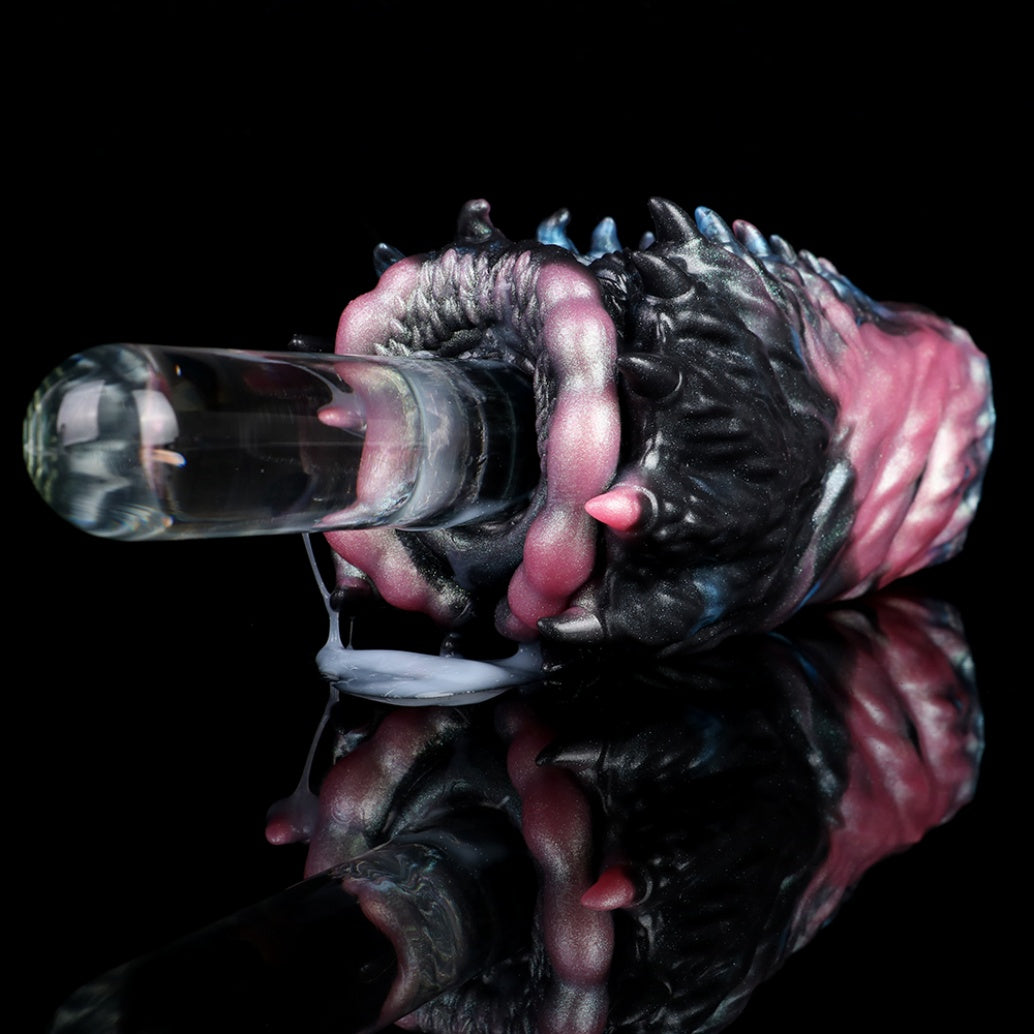 Fantasy Alien Pocket Pussy – Textured Demon Claw Male Masturbator Silicone Mini Sex Doll