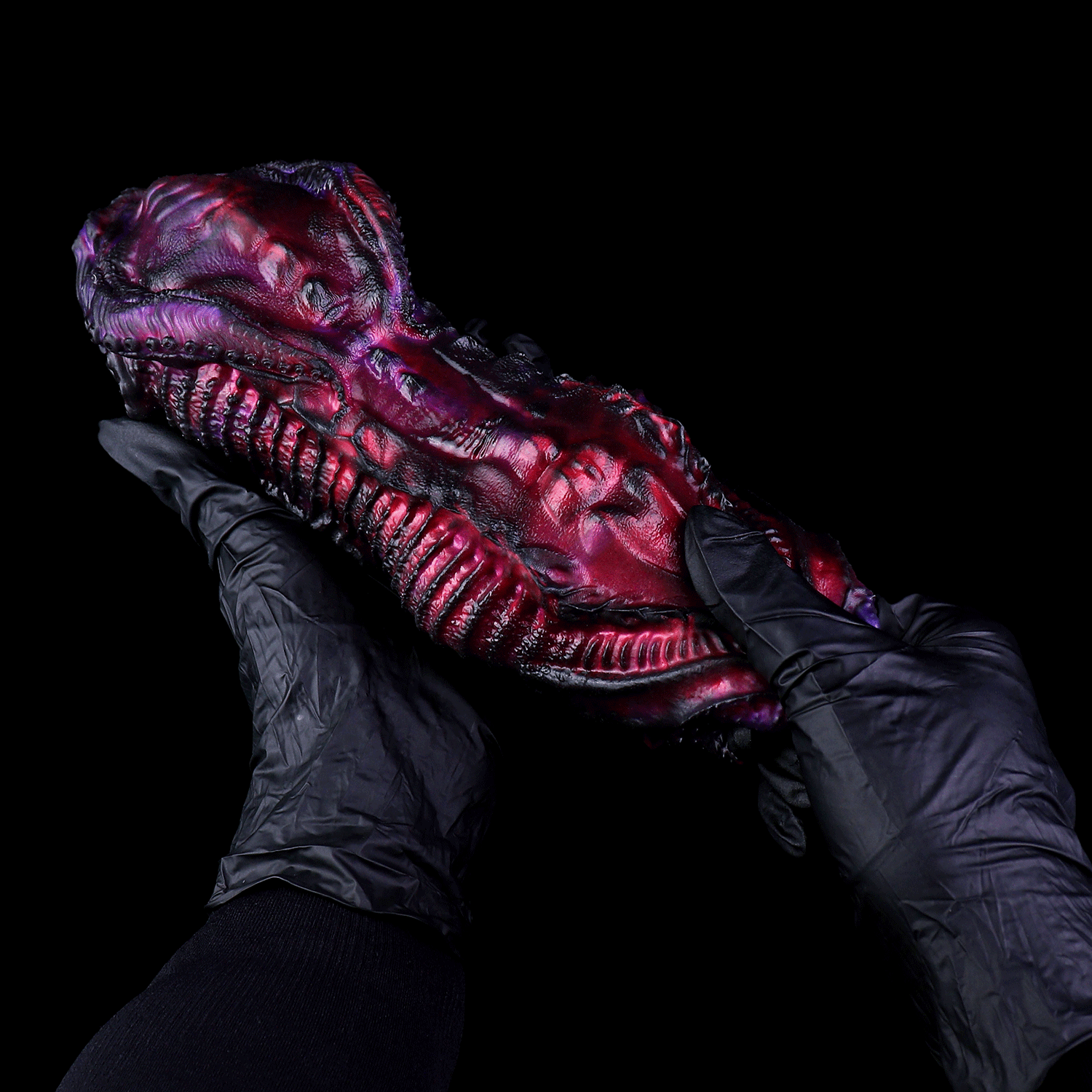 Fantasy Alien Platinum Silicone Sex Doll – Demon Dragon Dual-Ended Masturbation Cup for Men